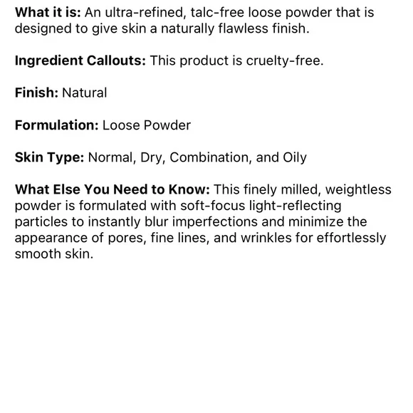 $8❤️🔥 LAST 1! Hourglass VEIL Translucent Setting Powder 🪞 NEW IN BOX - Picture 4 of 4